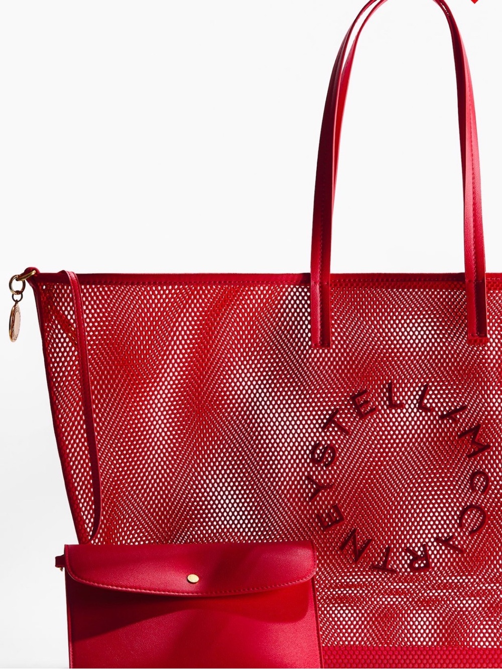 STELLA MCCARTNEY H&MLARGE MESH TOTE BAG - Picture 2 of 11